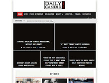 Tablet Screenshot of dailycandidnews.com